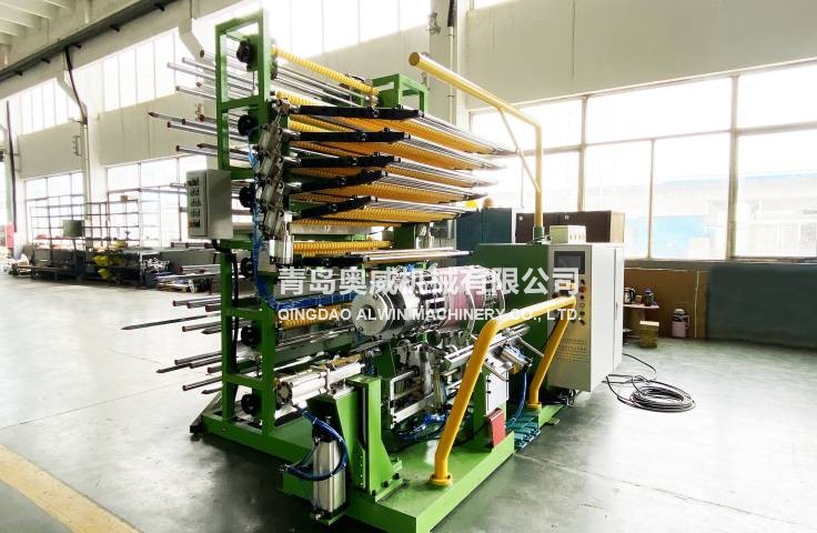 ATV 沙灘車(chē)胎自動(dòng)彈簧反包成型機(jī)
